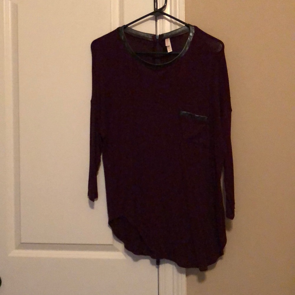 Purple tunic